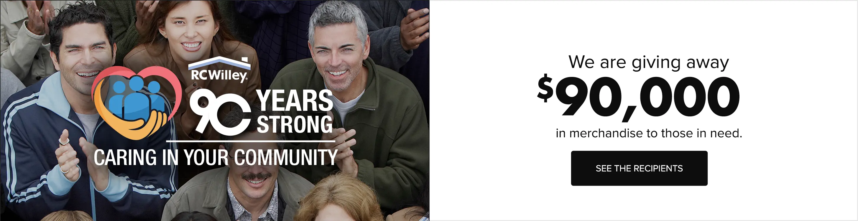 RC Willey's 90 Years Caring In The Community