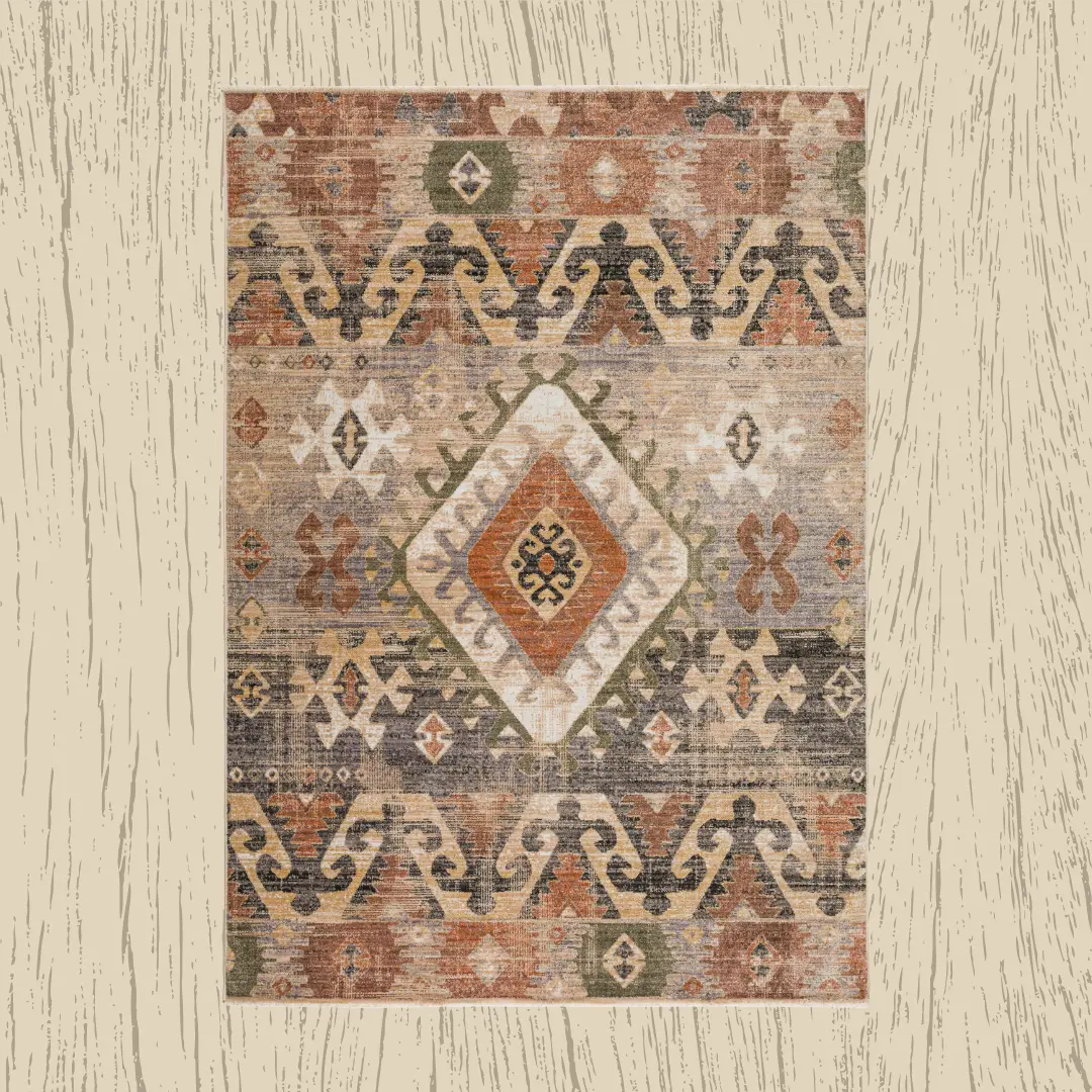 Odessa 5 x 8 Canyon Rust Area Rug