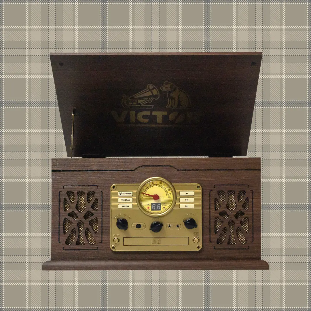 VICTOR State Three Speed Turntable