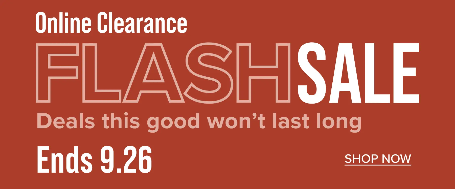 Clearance Flash Sale Online Clearance Flash Sale