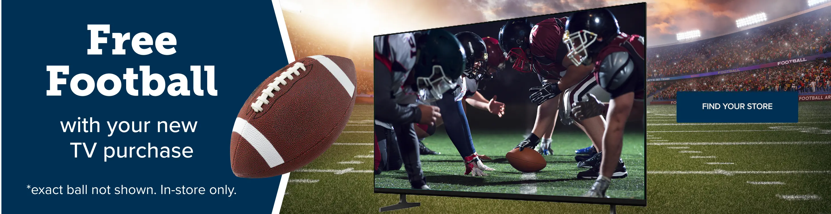 Free Football Free Football with new TV purchase