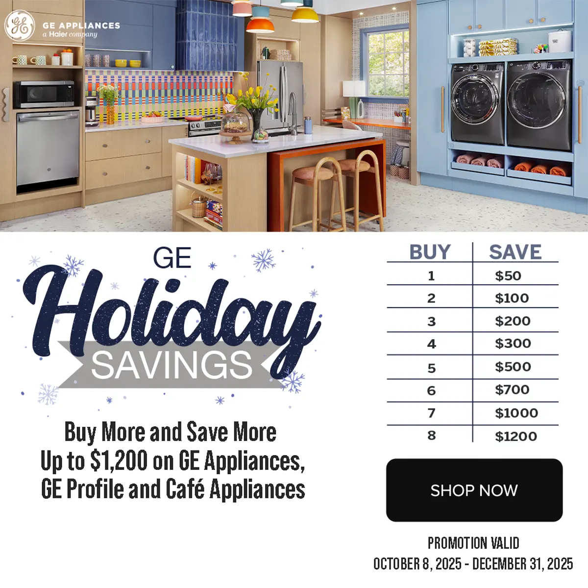 Upgrade your appliances and make it the best season yet.