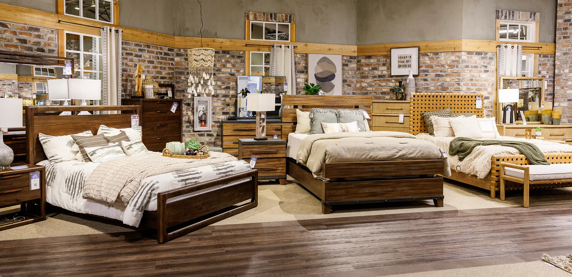 Interior of RC Willey's Layton Furniture Store Location