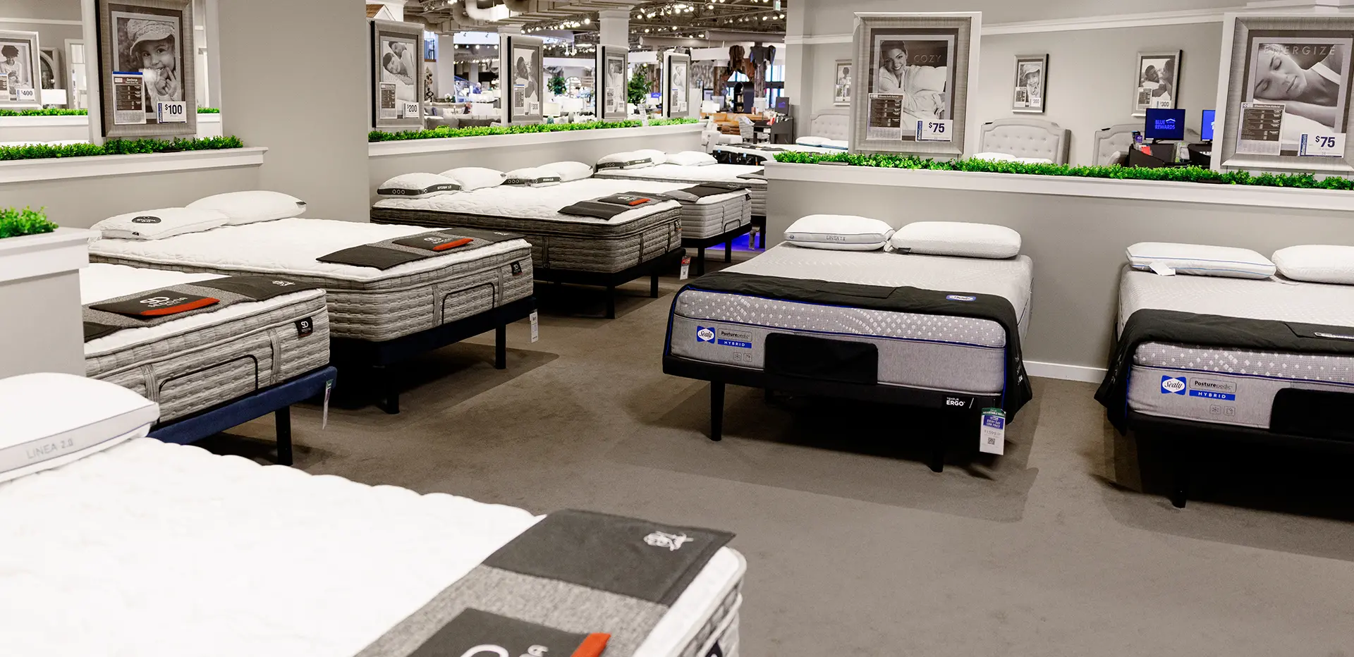 Mattresses at RC WIlley's Layton Store