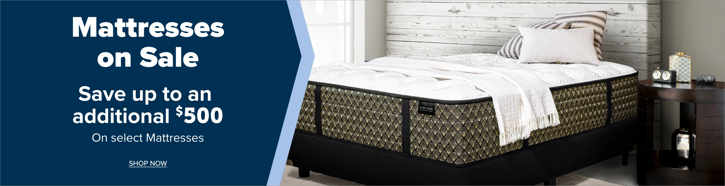 Mattresses on Sale - 2 Save up to an additional $500 off select mattresses