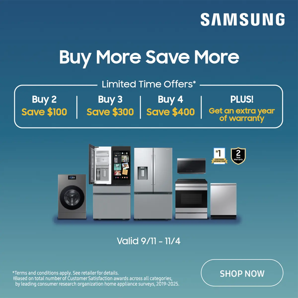 Take your home appliances to the next level.