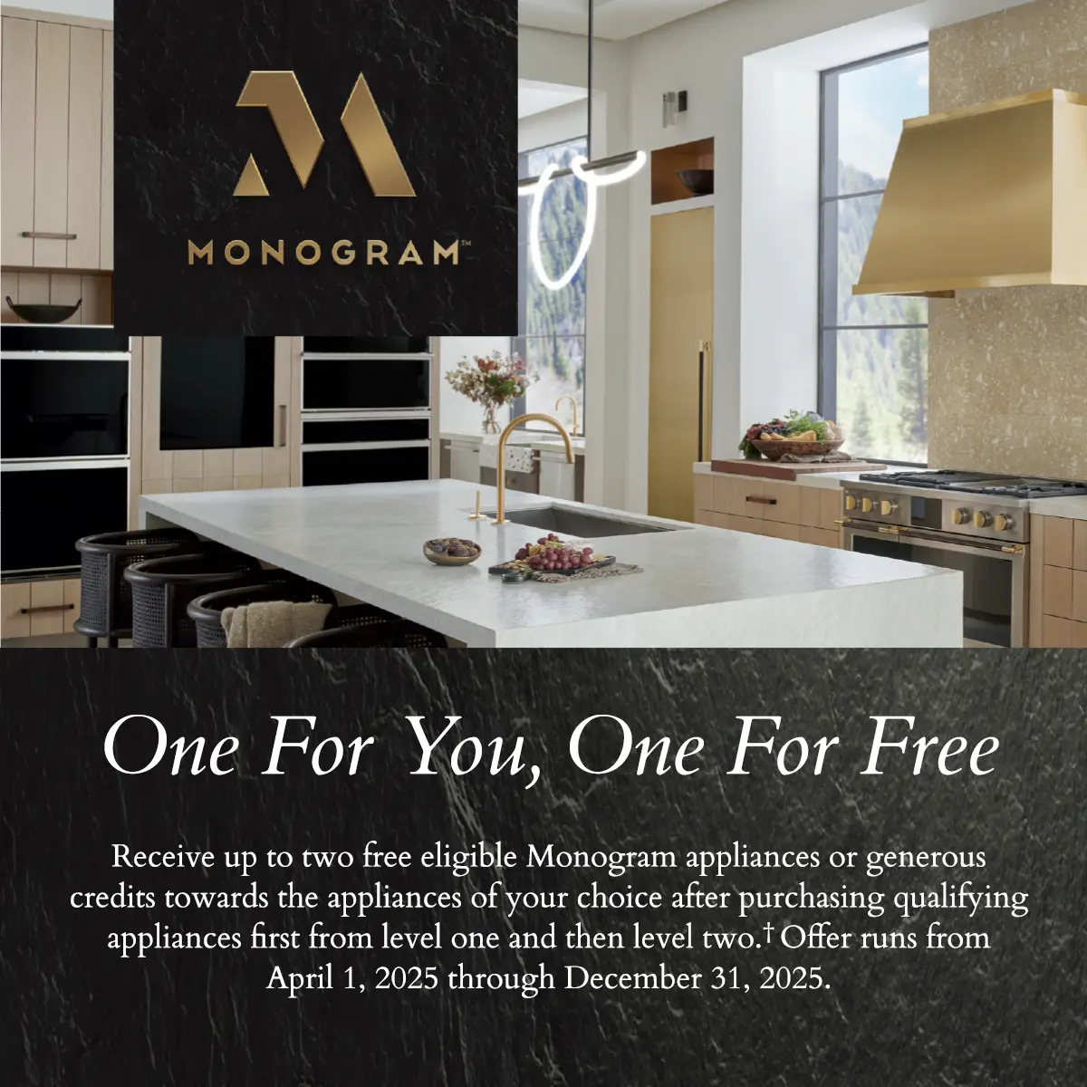 Get the appliance you want and one for free