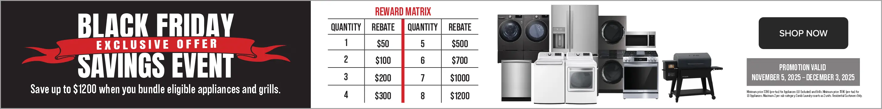 NATM Black Friday Sale Black Friday Savings Event exclusive offer.