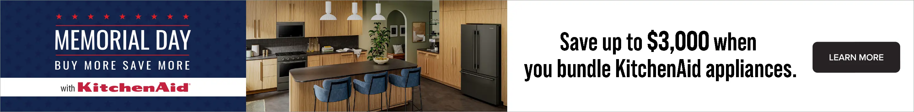 NATM KitchenAid MD Savings Save up to $3000 when you bundle KitchenAid Appliances
