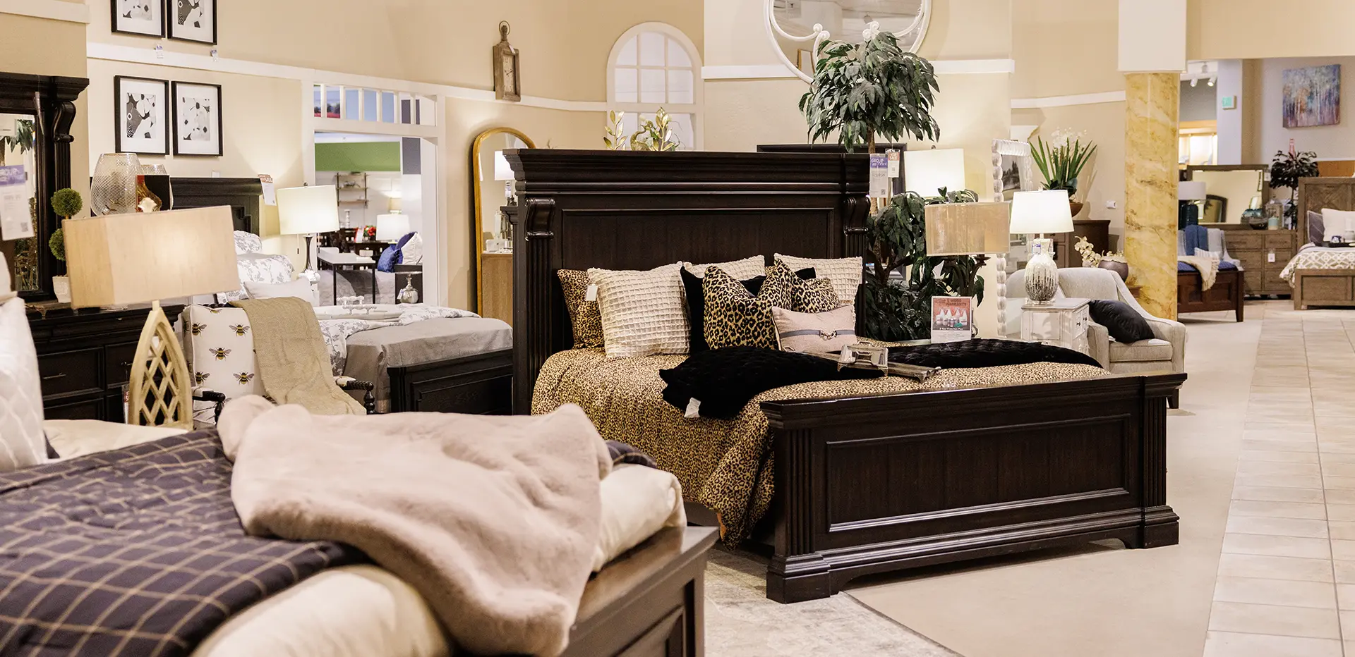 Interior of RC Willey's Salt Lake Furniture Store