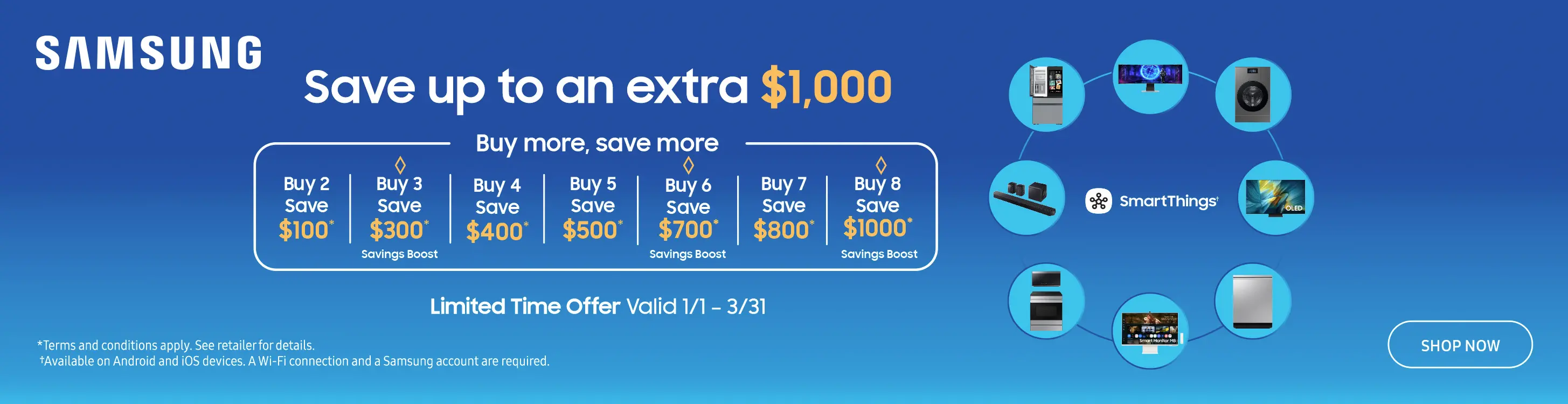 Samsung BMSM Save up to an extra $1000