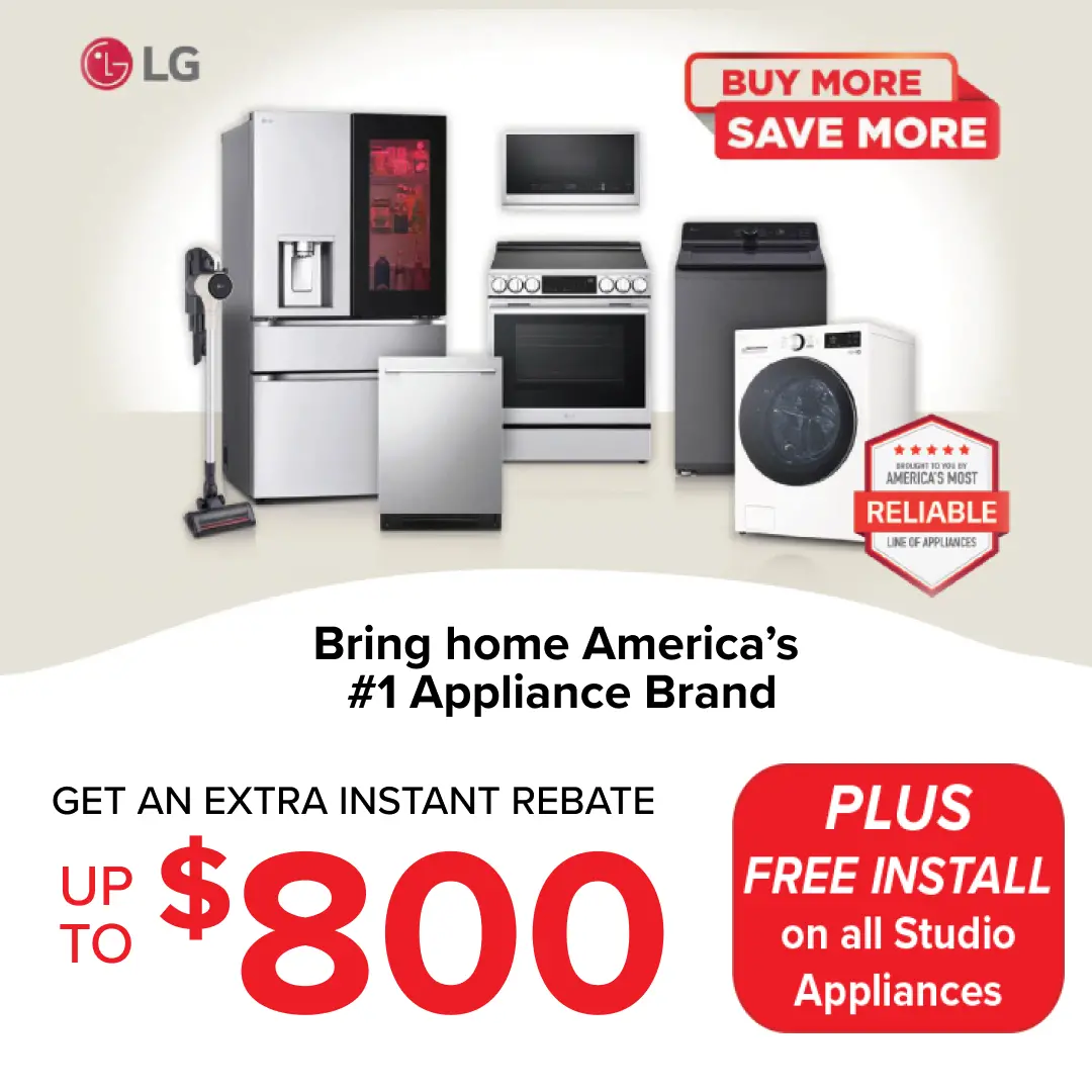 Get the instant savings plus the free install.