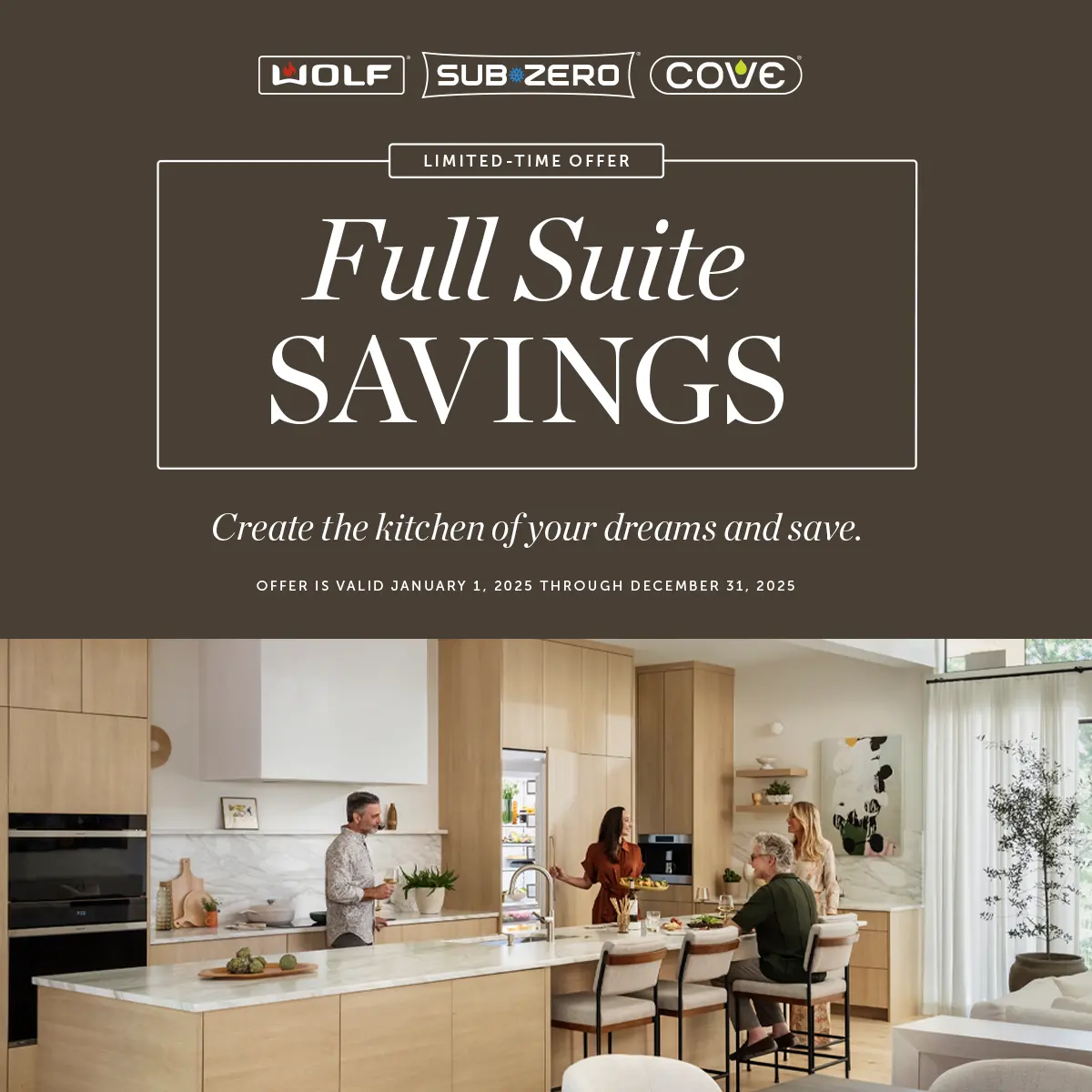 Get the kitchen of your dreams and save big