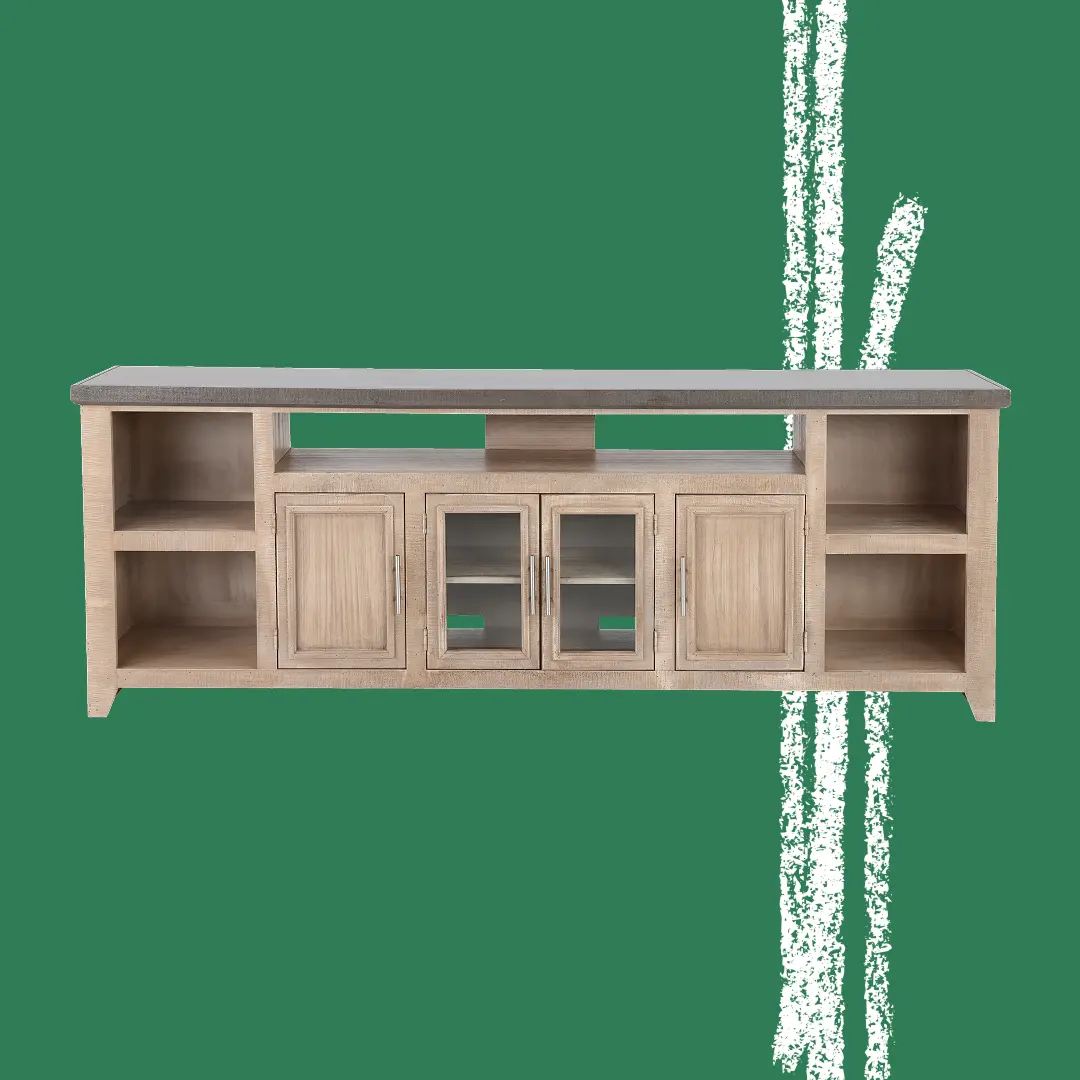 Heather Natural TV Stand