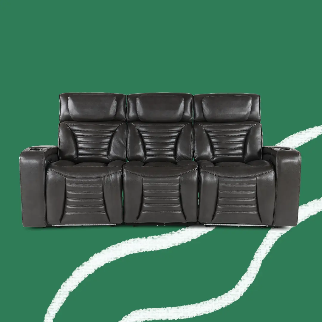 Transformer Dark Gray Zero-Gravity Power Reclining Sofa