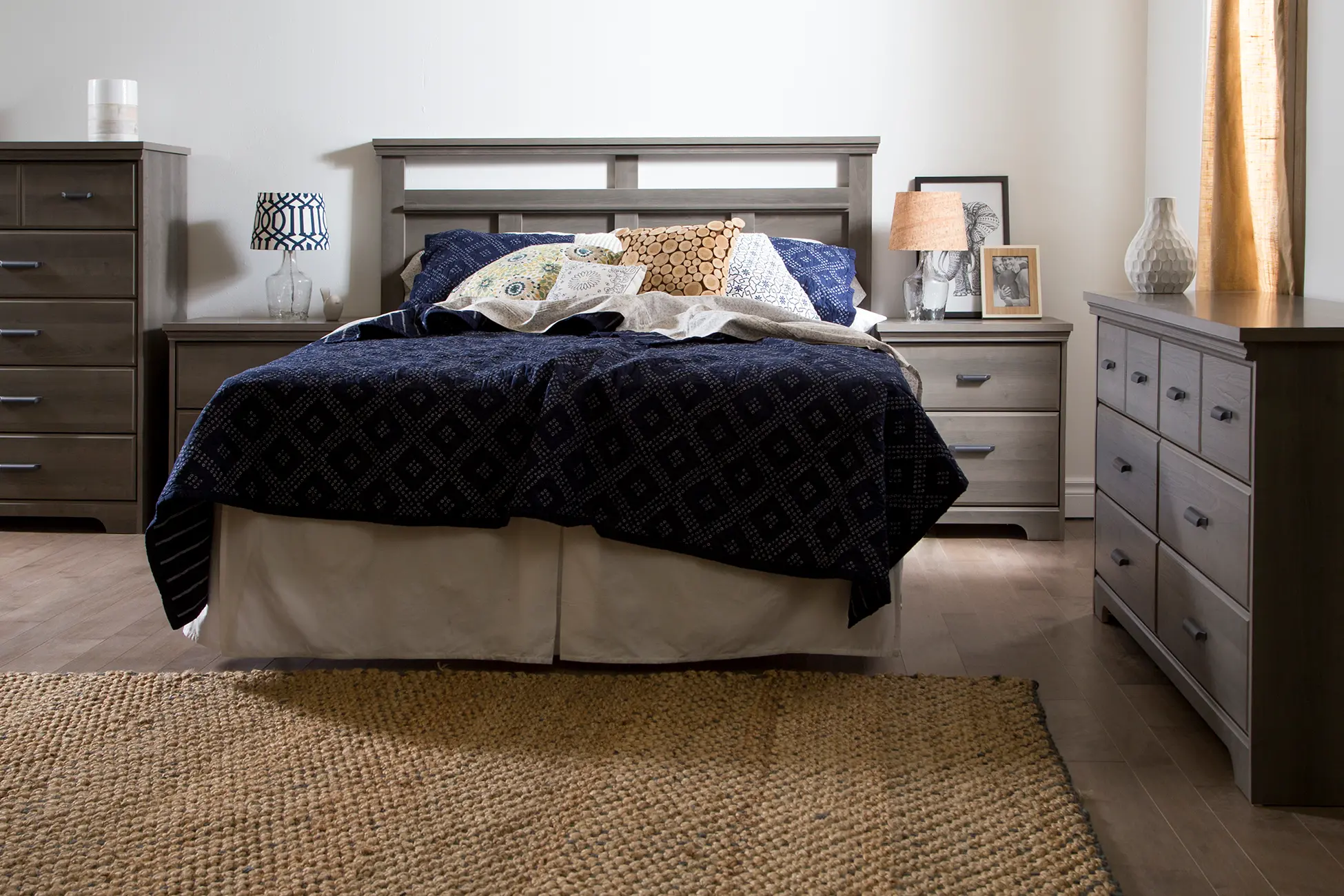 9041060 Versa Gray Maple 2-Drawer Nightstand - South Shore-3