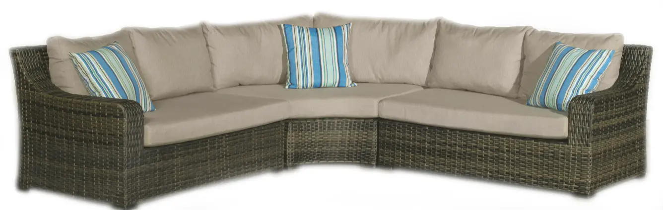 3 Piece Tortola Patio Sectional-7