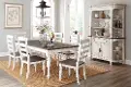 Two-Tone French Country 5 Piece Dining Set - Bourbon County