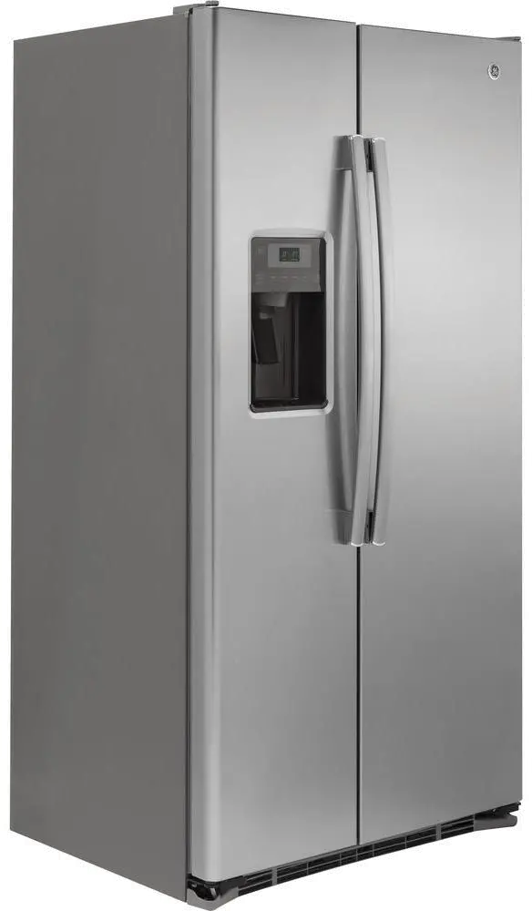 GZS22DSJSS GE 22 cu ft Side by Side Refrigerator - Counter Depth Stainless Steel-5