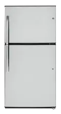 GTE21GSHSS-SPECIAL GE Top Freezer Refrigerator with Upfront Temperature Controls - Stainless Steel