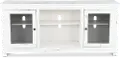 Willow Distressed White 68 TV Stand