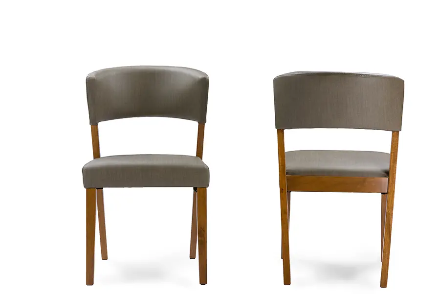 RT281-CHR-2 Wood Dining Chair Pair - Montreal-2