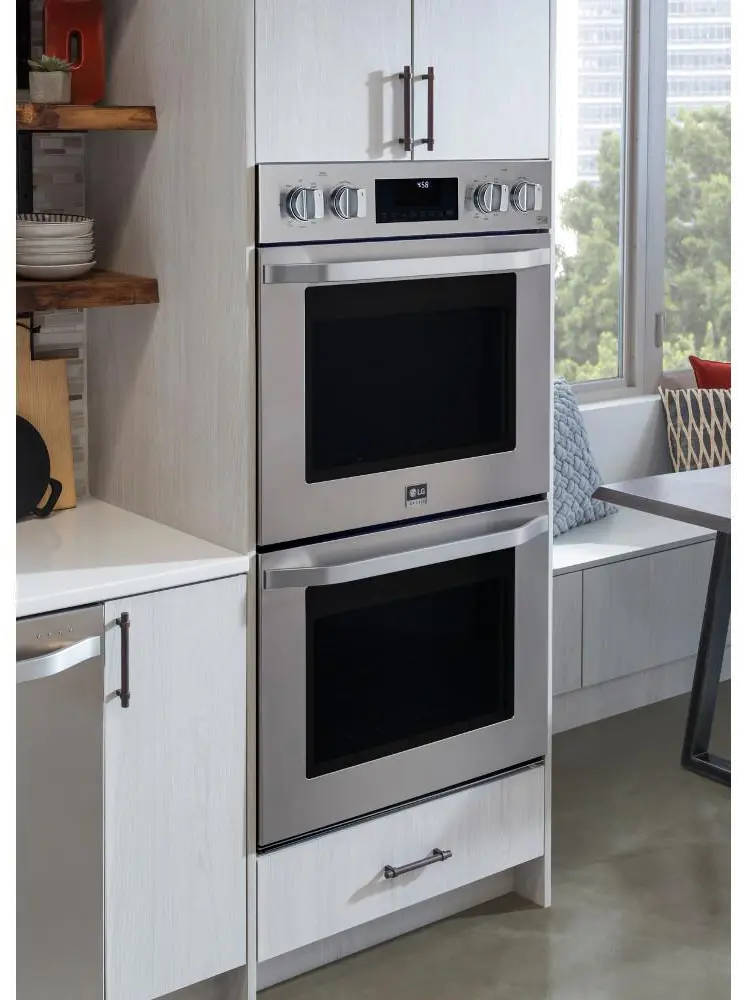 LSWD306ST LG STUDIO 30 Inch Convection Double Wall Oven - 9.4 cu. ft. Stainless Steel-12
