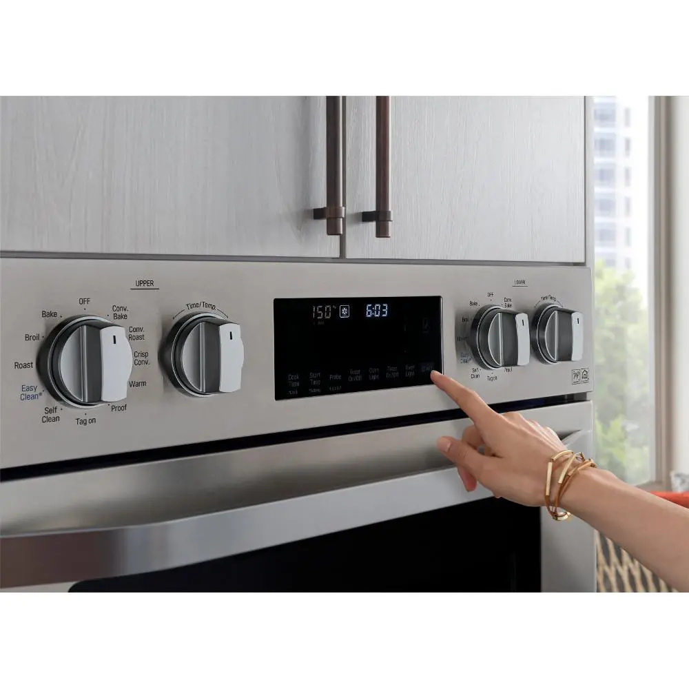 LSWD306ST LG STUDIO 30 Inch Convection Double Wall Oven - 9.4 cu. ft. Stainless Steel-7