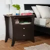 YNJ-1420-5 Pattison Espresso Nightstand