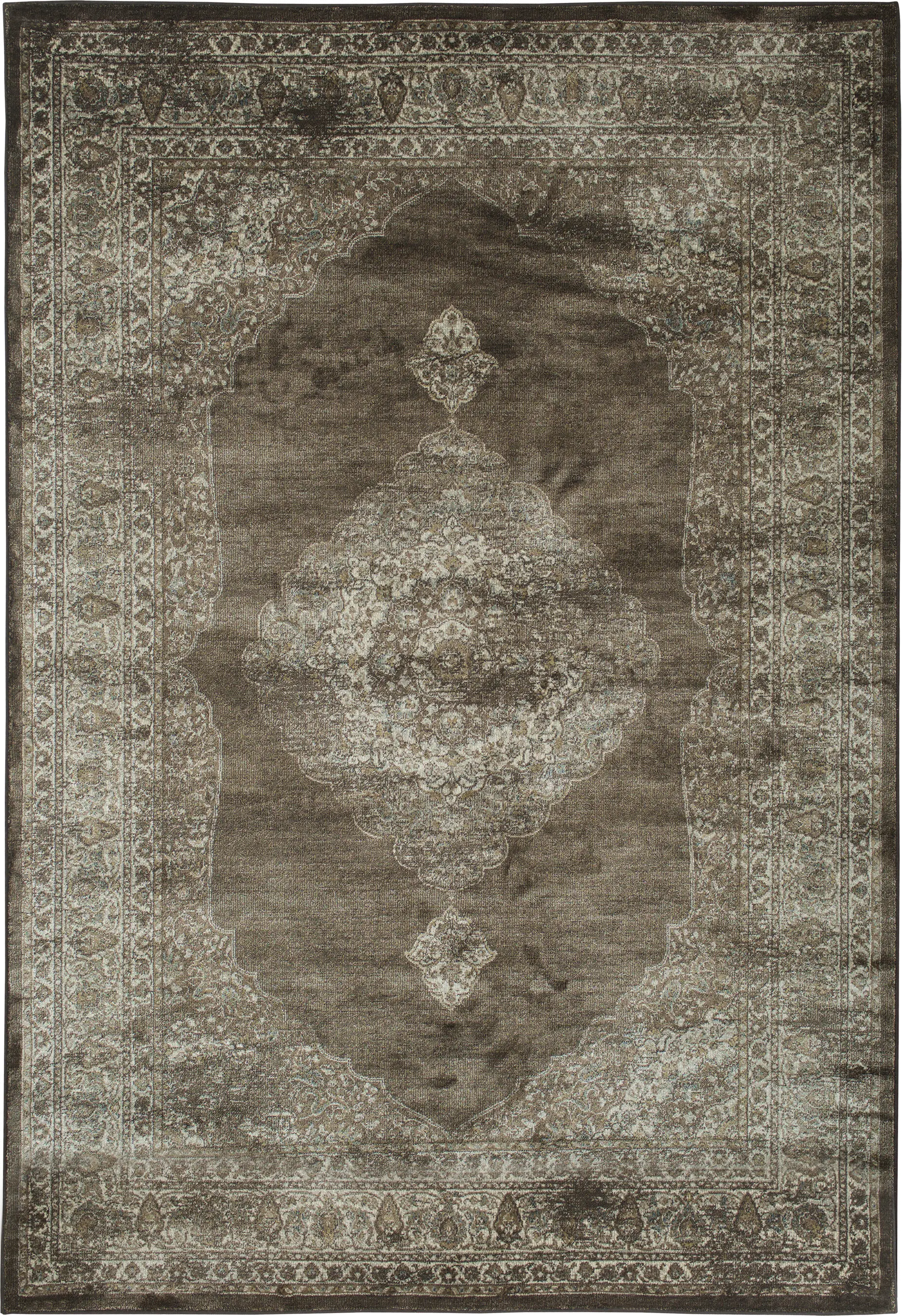 Sonoma 5 x 8 Brown and Beige Area Rug-1