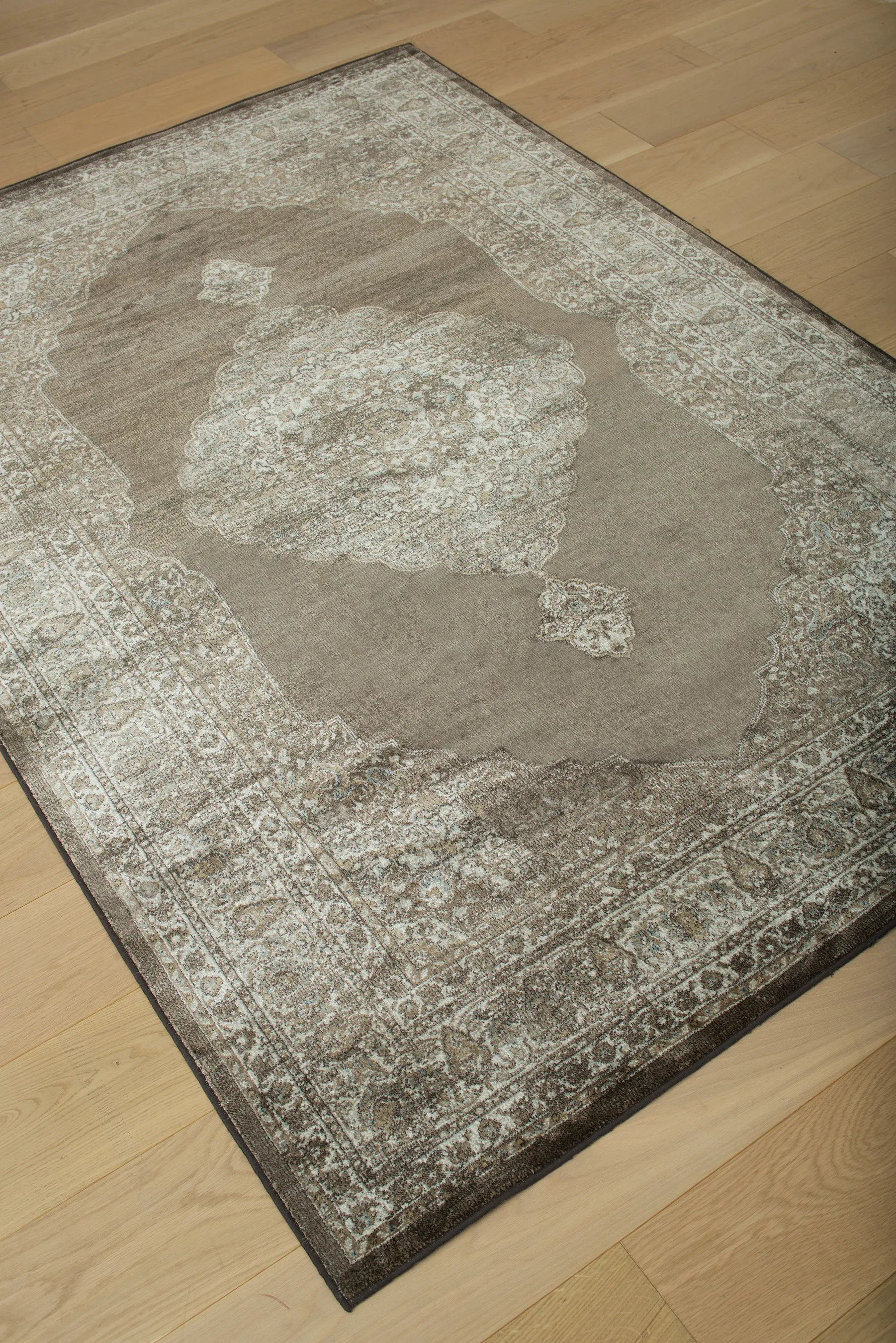 Sonoma 5 x 8 Brown and Beige Area Rug-2