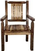 Homestead Rustic Captain's Dining Chair