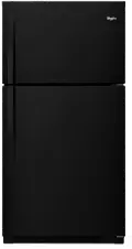 WRT511SZDB Whirlpool Top Freezer Refrigerator - 33 W Black