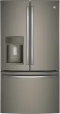 PFE28KMKES GE Profile 27.8 cu ft French Door Refrigerator - Slate