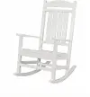 HVR100WH White Outdoor Porch Rocker