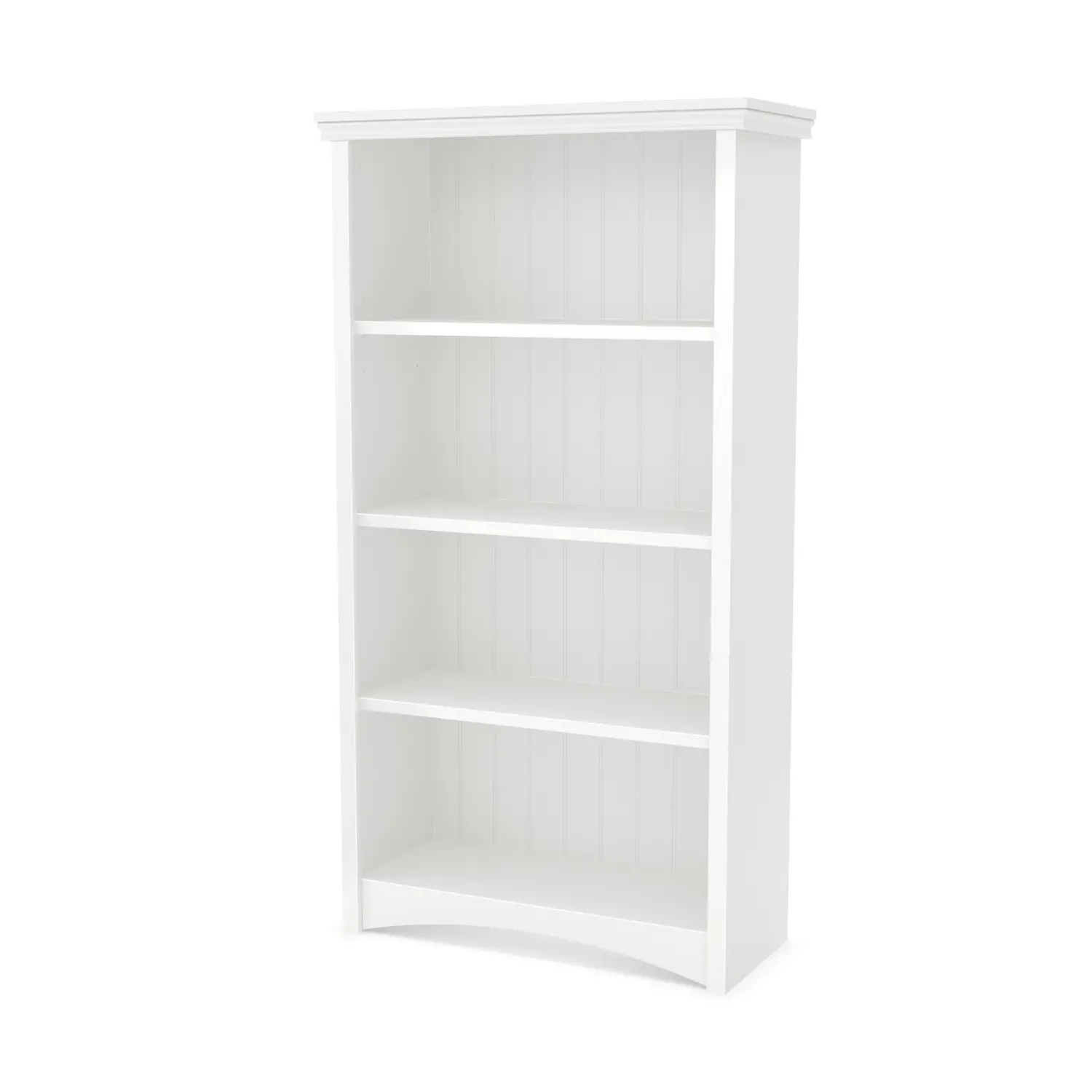 10219 Artwork White 4 Shelf Bookcase-1