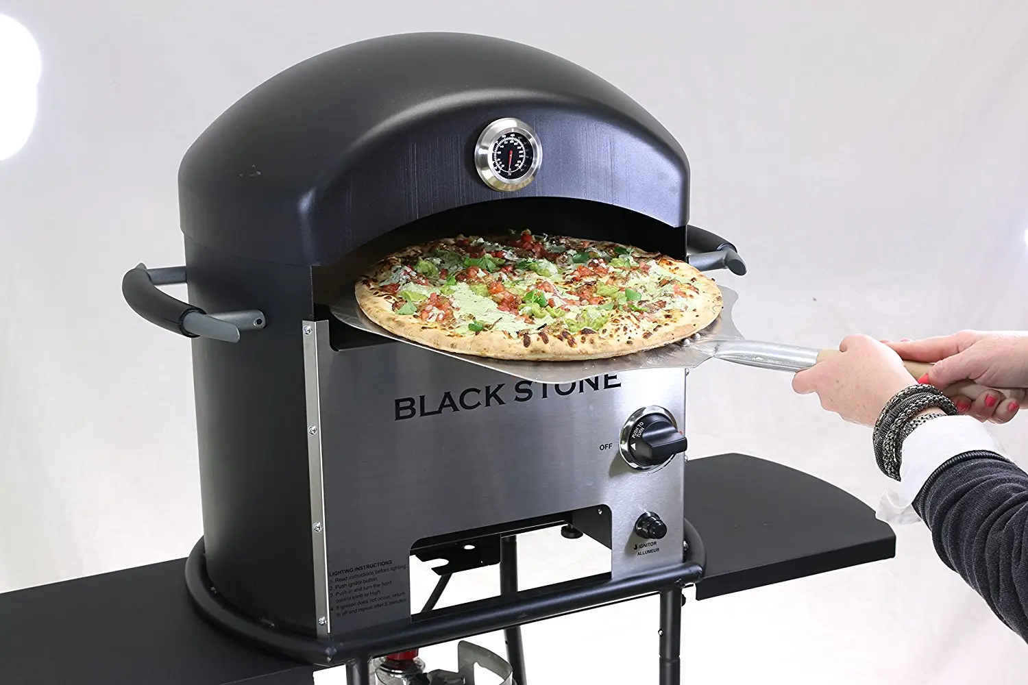 1575,PIZZA-OVEN-1SHF Blackstone Outdoor Patio Pizza Oven-2