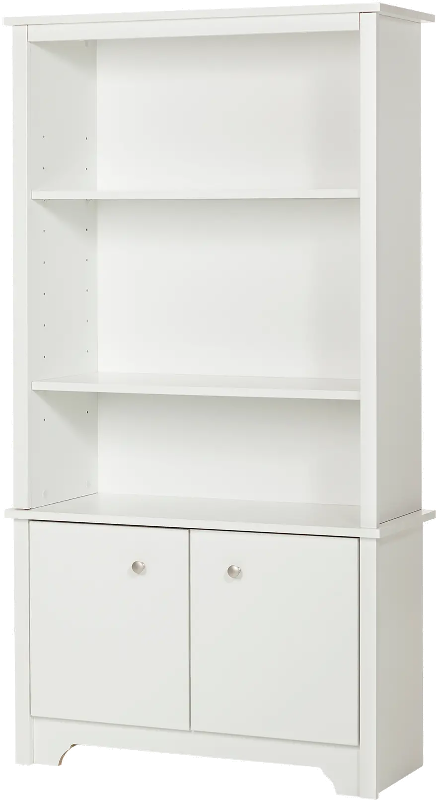 10328 White 3-Shelf Storage Bookcase - South Shore-3