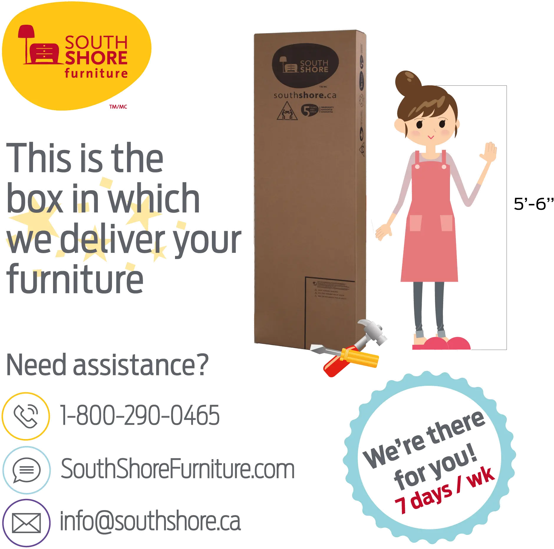 10328 White 3-Shelf Storage Bookcase - South Shore-7