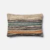 P1009MH/RECTOSSPLLW Magnolia Home Furniture Orange and Blue Throw Pillow