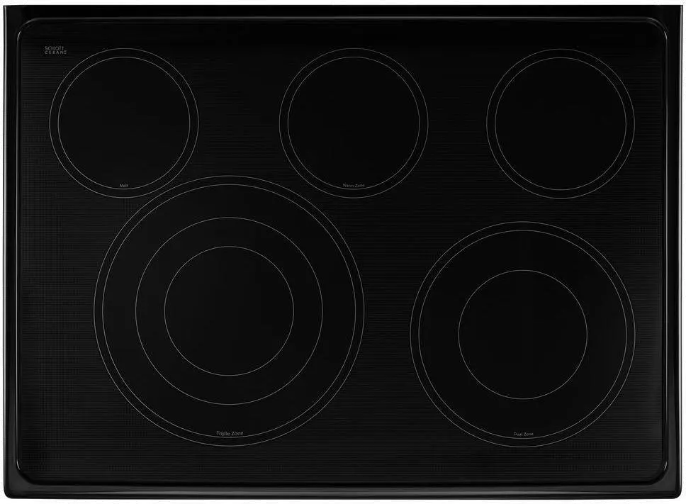 WGE745C0FS Whirlpool 6.7 cu ft Double Oven Electric Range - Stainless Steel-2
