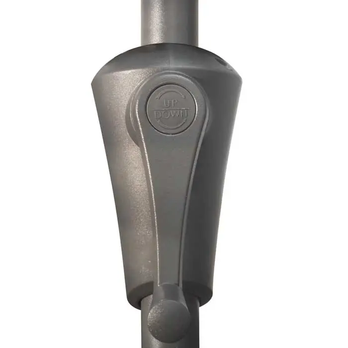 Black Square Patio Umbrella-3