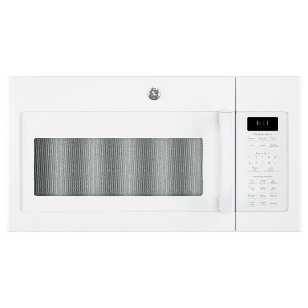 JVM6175DKWW GE Over the Range Microwave - 1.7 cu. ft. White-1
