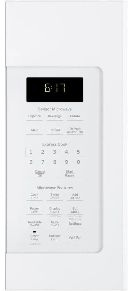 JVM6175DKWW GE Over the Range Microwave - 1.7 cu. ft. White-2