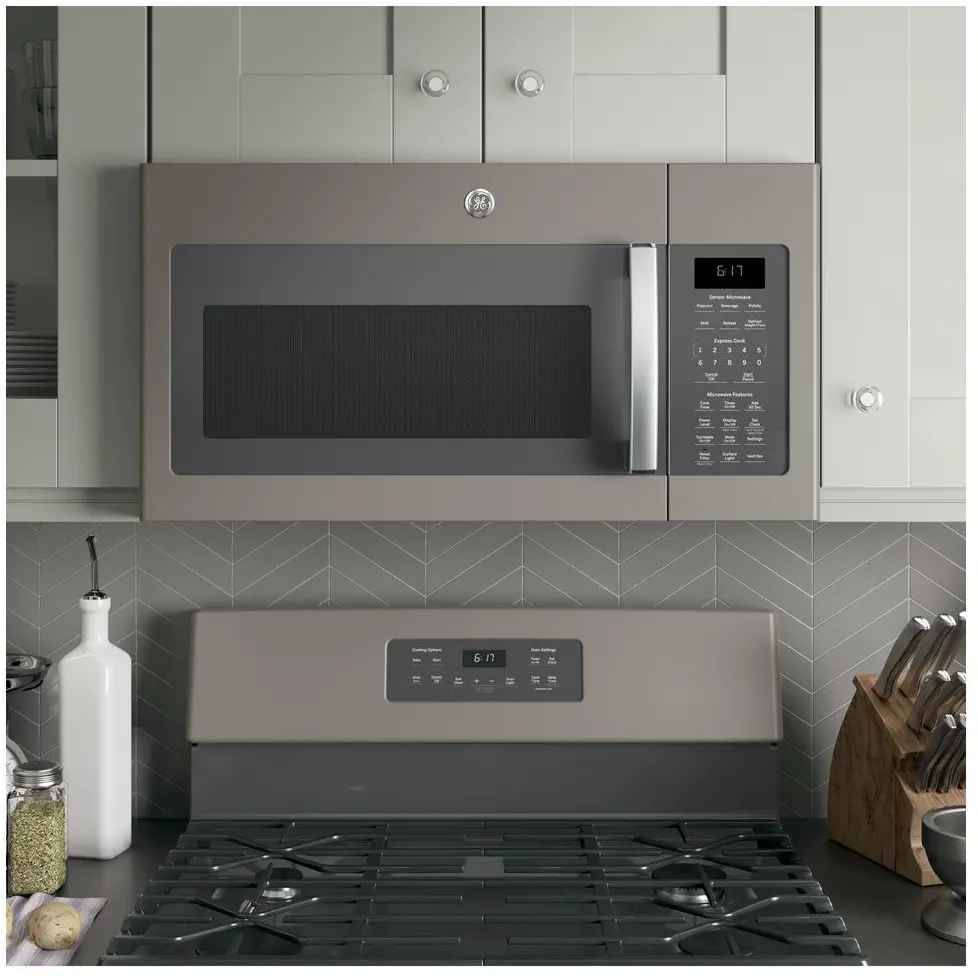 JVM6175EKES GE Over the Range Microwave - 1.7 cu. ft. Slate-1