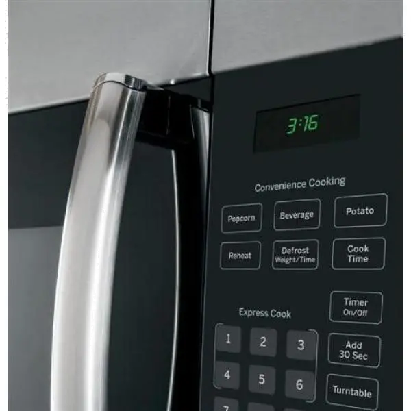 JVM3160RFSS GE Over the Range Microwave - 1.6 cu. ft. Stainless Steel-5