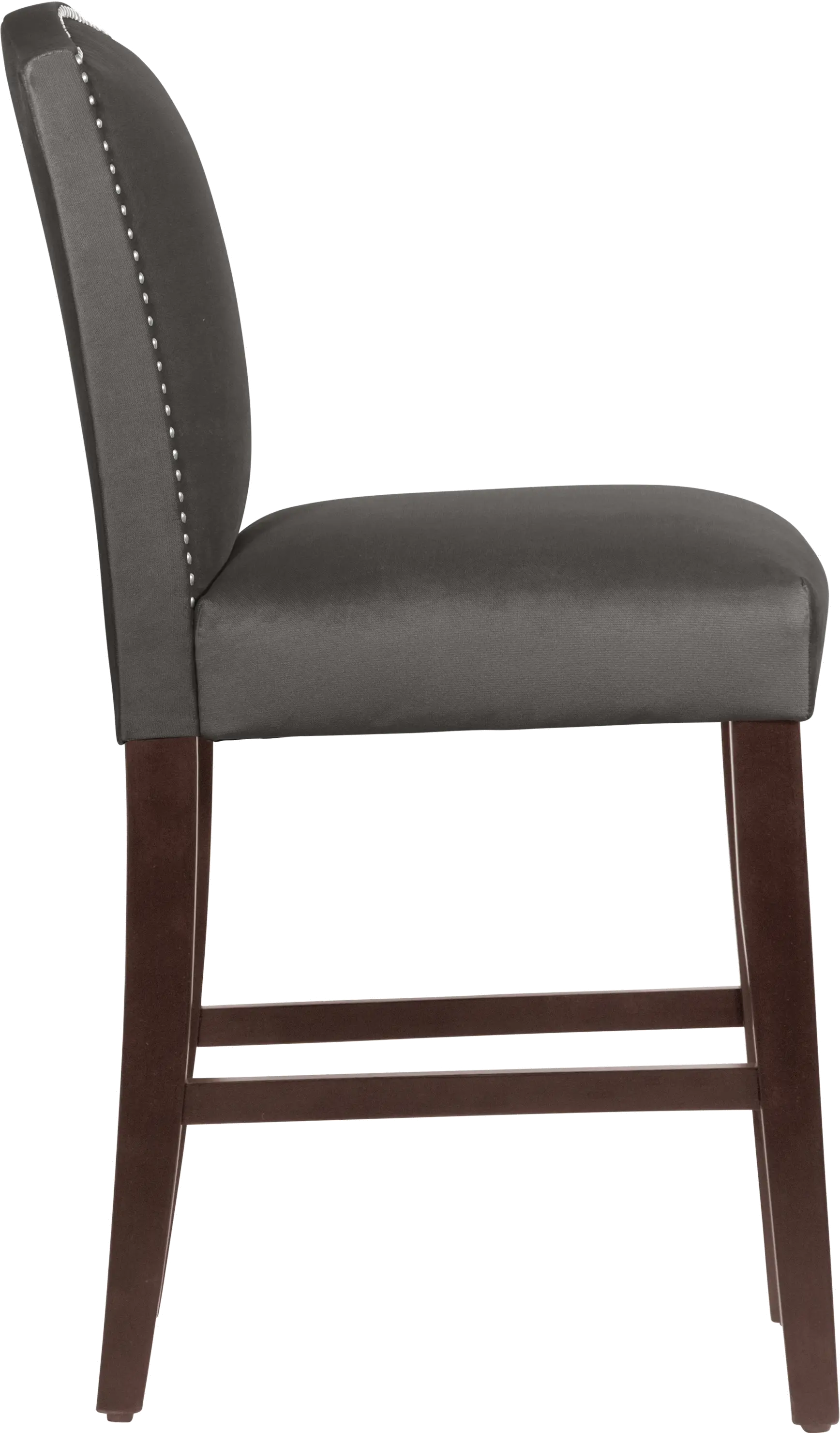 64-7NB-SVMSTCSM Theo Dark Brown Nail Button Back Counter Stool- Skyline Furniture-3