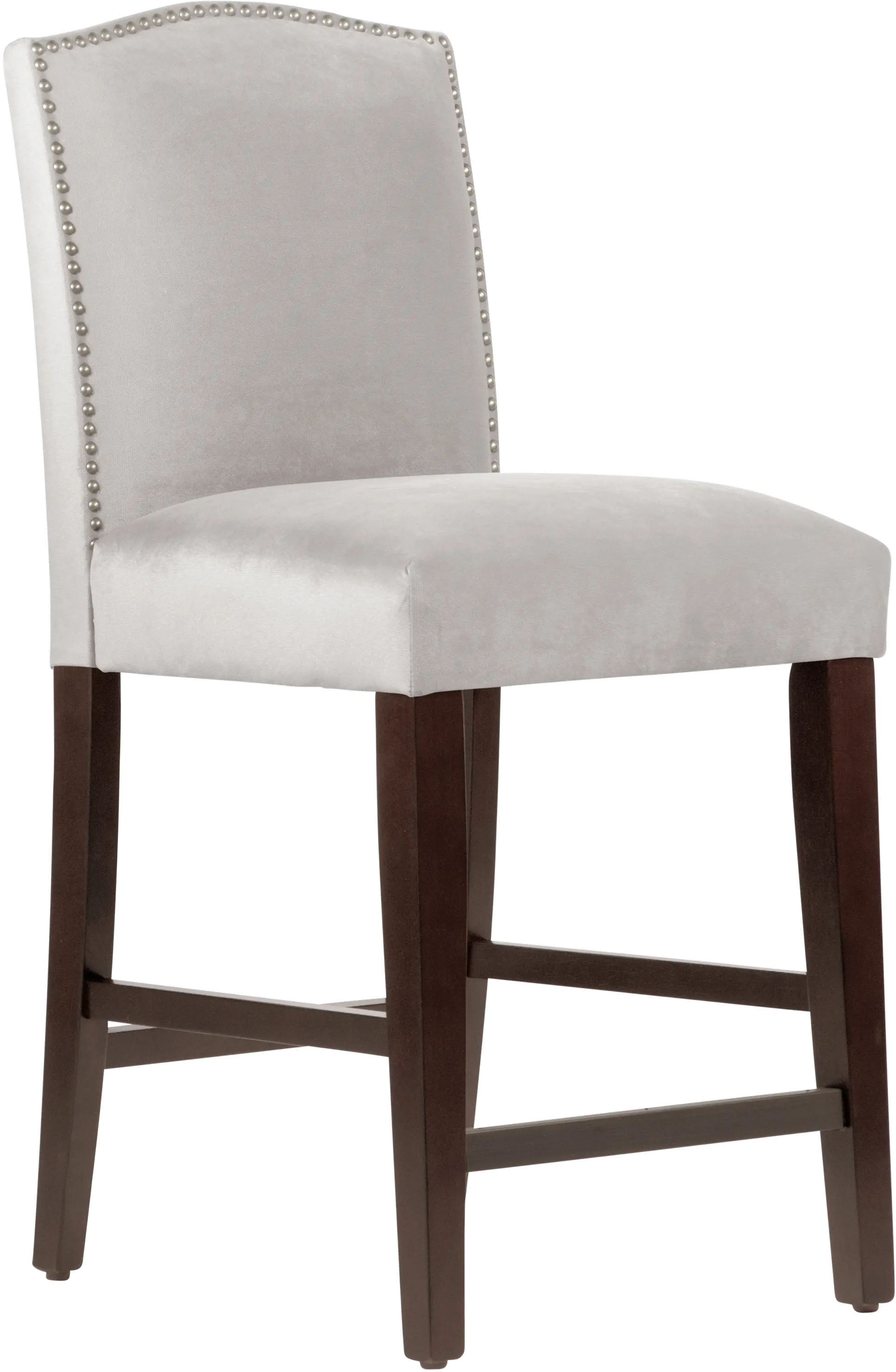 64-7NB-PWMSTDV Theo Light Gray Nail Button Back Counter Stool- Skyline Furniture-1