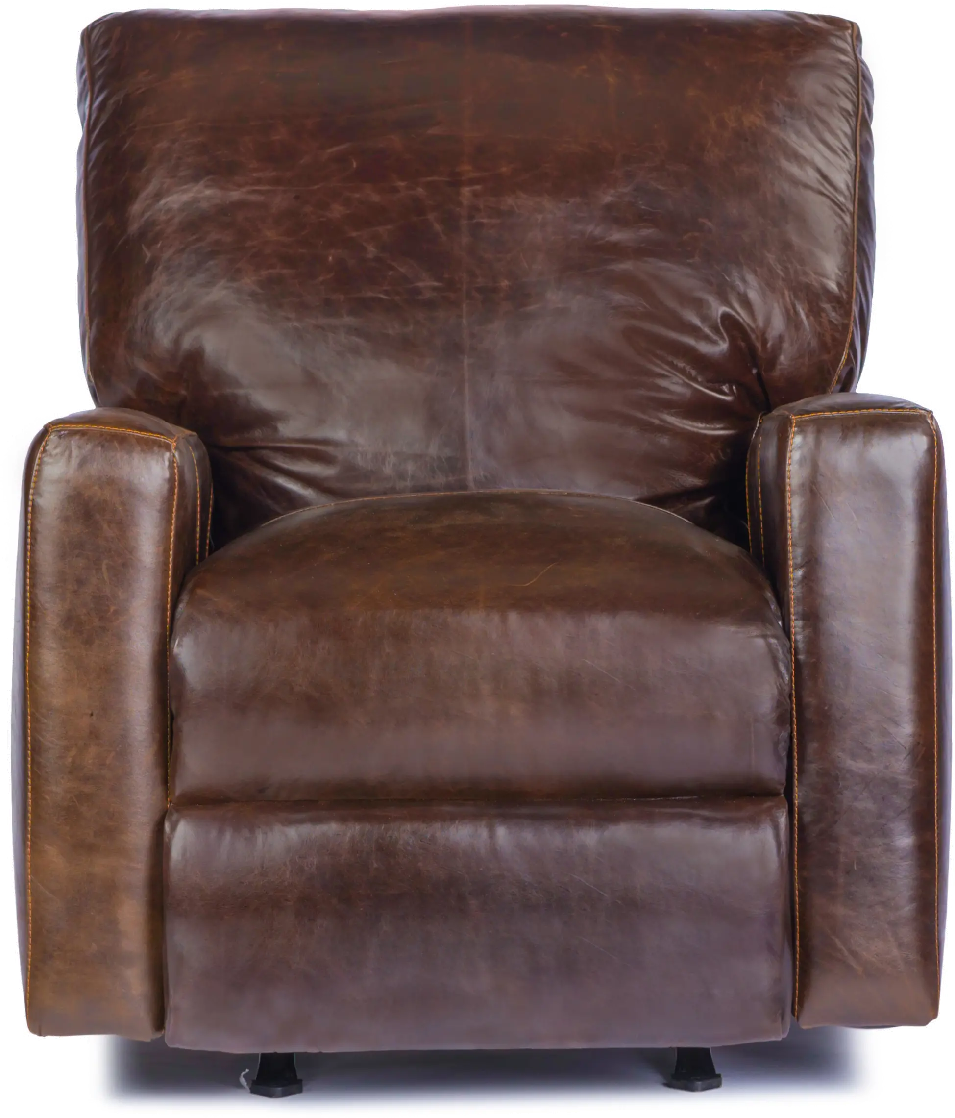 Mayfair Tobacco Brown Leather Power Recliner-2
