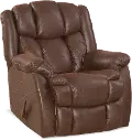 Renegade Chocolate Brown Microfiber Rocker Recliner